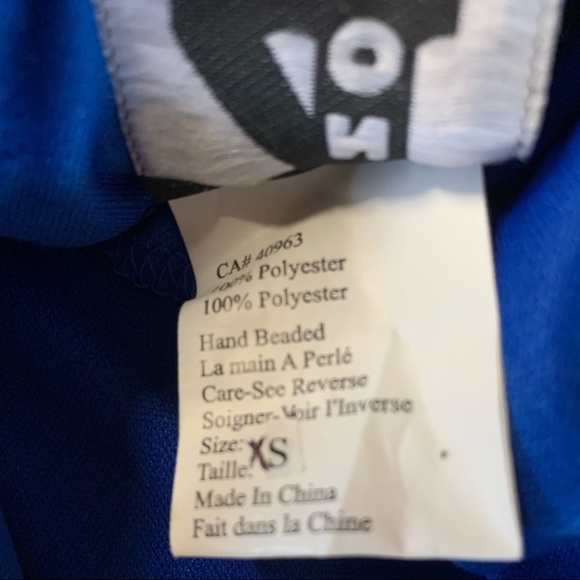 Royal Blue Formal Full-Length Dress - Picture 8 of 11